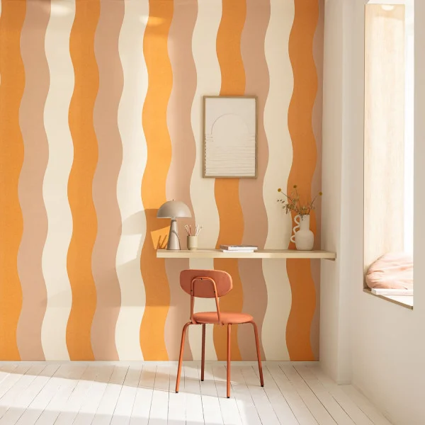 Sandy Wallpaper - Orange Rose by Sandy Wallpaper - Orange Rose from