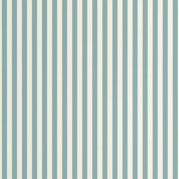Talea Wallpaper - Bleu Porcelaine by blue striped wallpaper from caselio