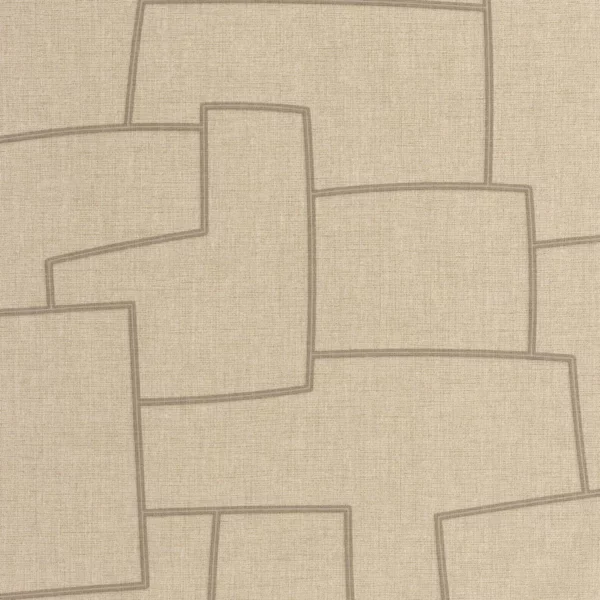 Inca Wallpaper - Beige Lin by neutral misc wallpaper from casadeco