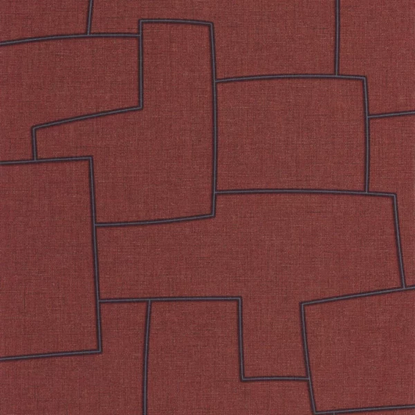 Inca Wallpaper - Amarena by red misc wallpaper from casadeco