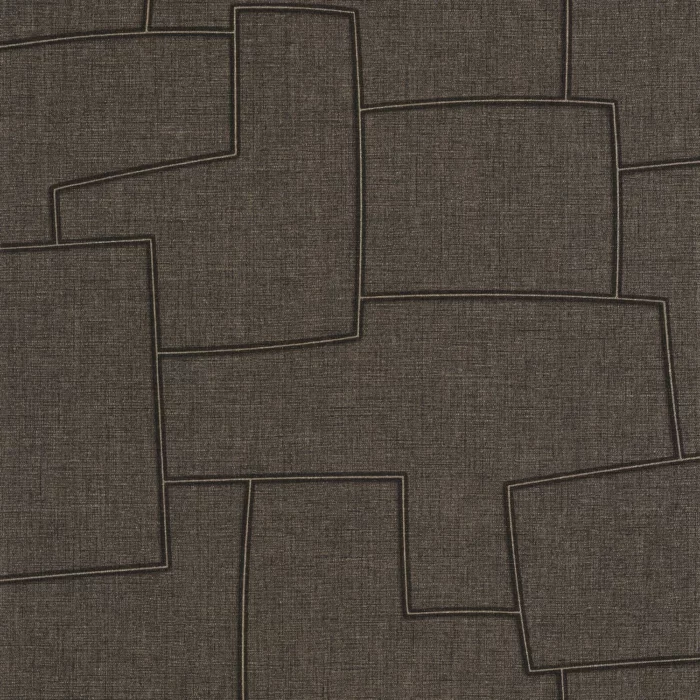 Inca Wallpaper - Noir Fusain swatch