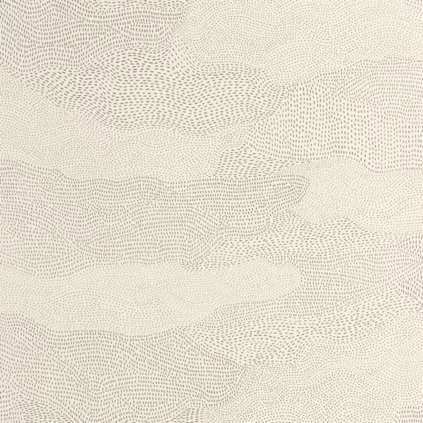 Nubio Wallpaper - Grege / Noir by white contemporary wallpaper from casadeco