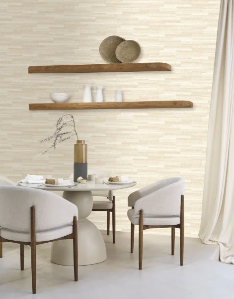 Pietra Wallpaper - Cacao by Pietra Wallpaper - Cacao from