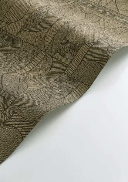 Baman Wallpaper - Or / Noir by Baman Wallpaper - Or / Noir from