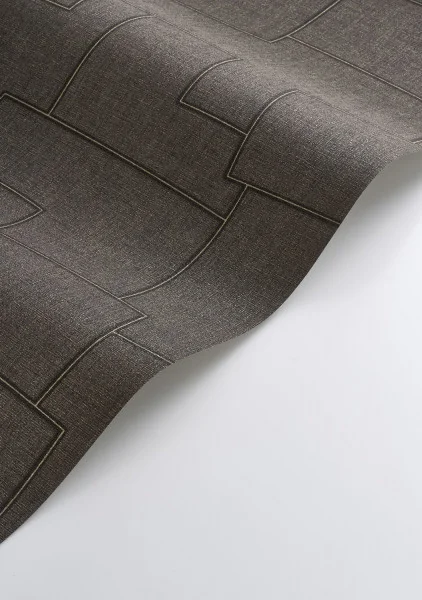 Inca Wallpaper - Noir Fusain by Inca Wallpaper - Noir Fusain from