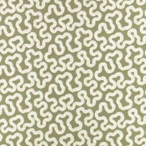 green misc cotton fabric from Romo