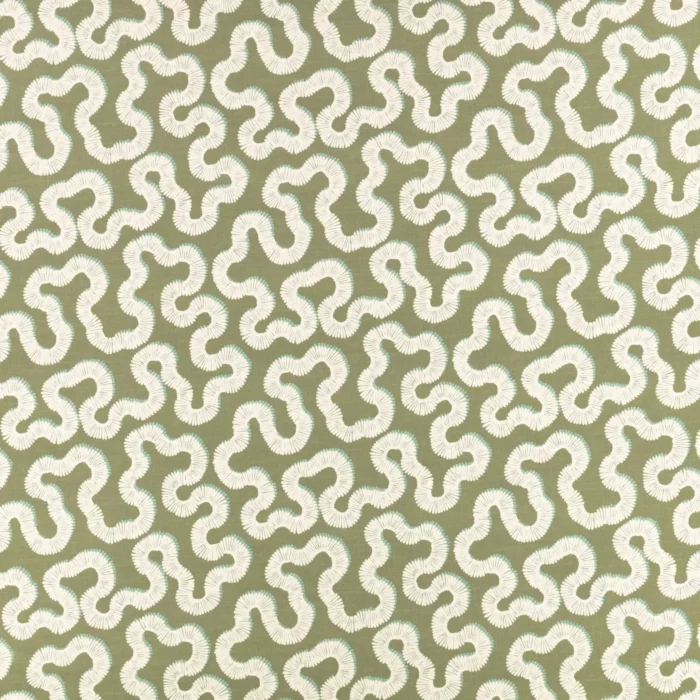 Kezia Fabric - Matcha swatch