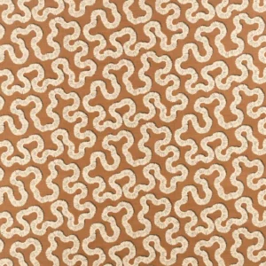 orange misc cotton fabric from Romo