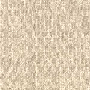 brown geometric cotton fabric from Romo