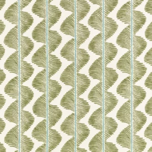 green misc cotton fabric from Romo