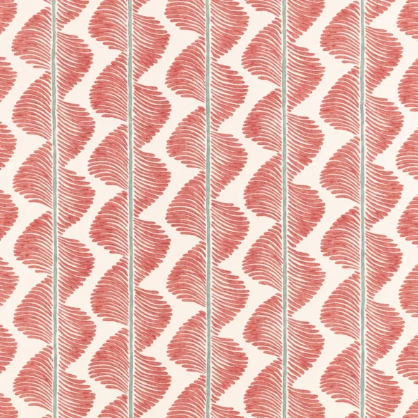 Aubin Fabric - Pimento by red misc cotton fabric from Romo