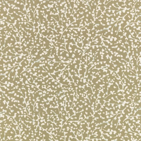 Eleni Fabric - Caper by brown misc cotton fabric from Romo