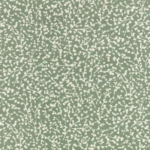 green misc cotton fabric from Romo
