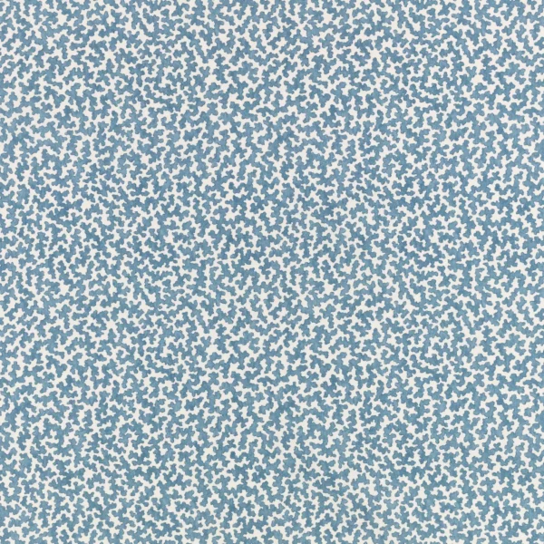 Junie Fabric - Boathouse Blue by blue misc cotton fabric from Romo