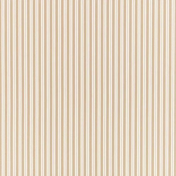 Obie Fabric - Jute by neutral striped cotton fabric from Romo
