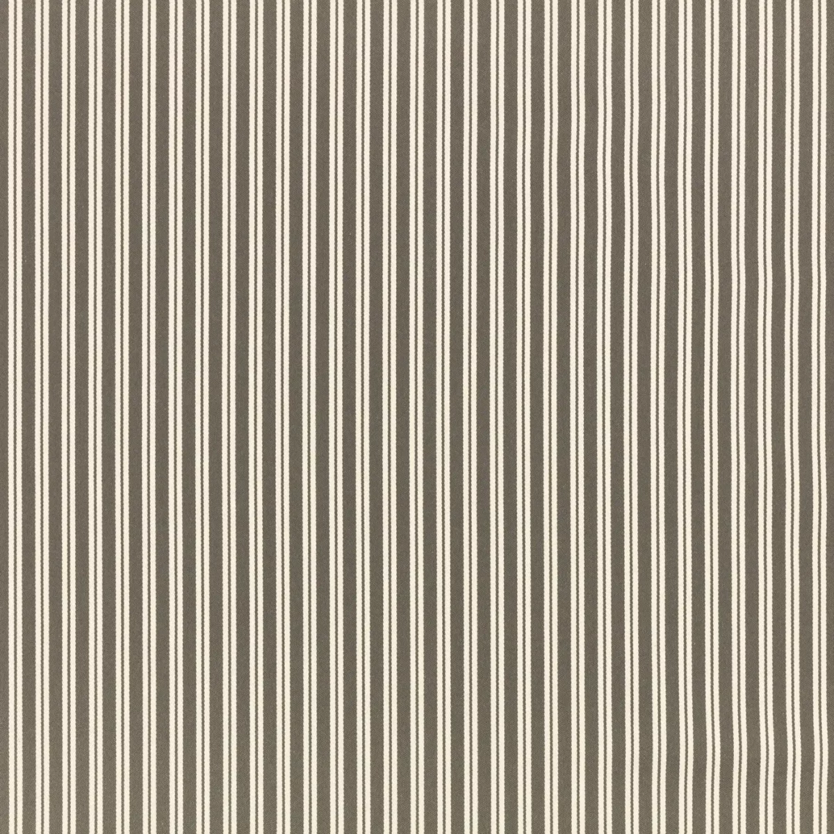 black-grey striped cotton fabric from Romo