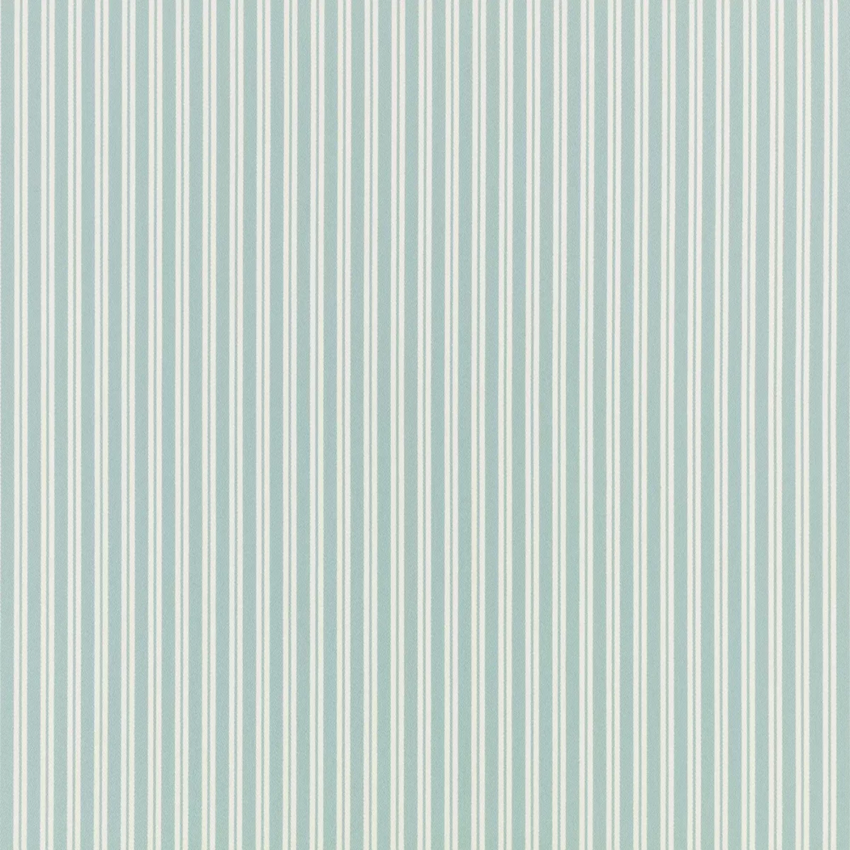 Obie Fabric - Tourmaline by blue striped cotton fabric from Romo