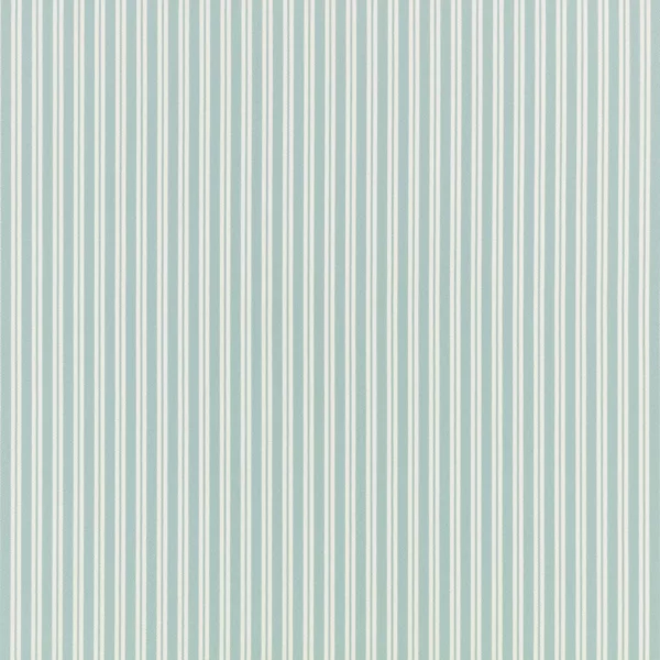 Obie Fabric - Tourmaline by blue striped cotton fabric from Romo