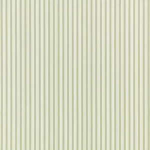 green striped cotton fabric from Romo
