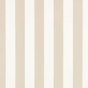 neutral striped cotton fabric from Romo