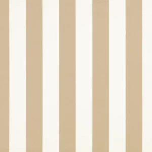 neutral striped cotton fabric from Romo