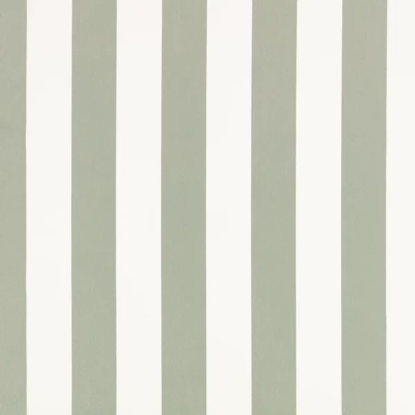 green striped cotton fabric from Romo