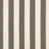 black-grey striped cotton fabric from Romo
