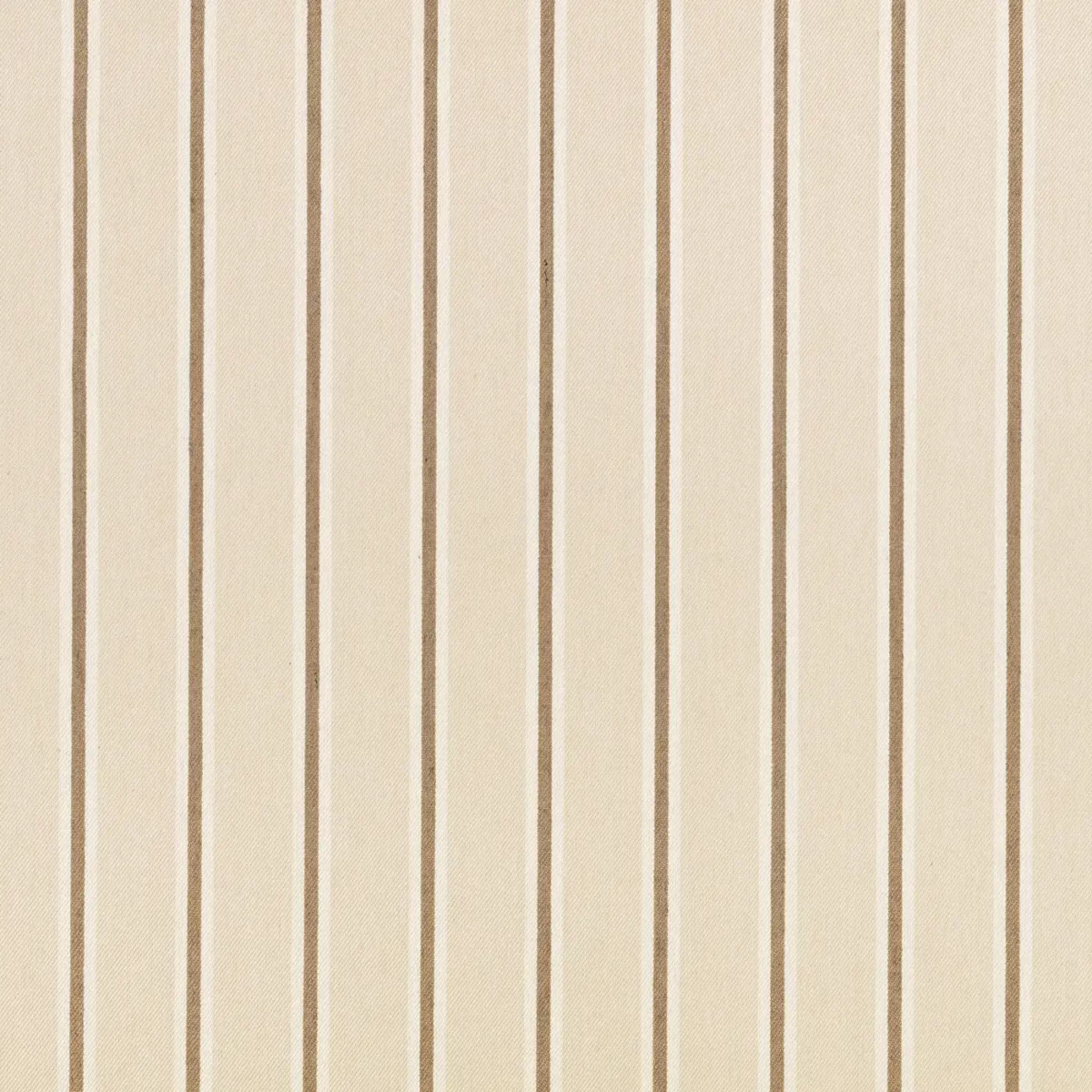 Tiva Fabric - Jute by neutral striped woven fabric from Romo