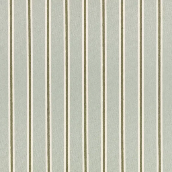 Tiva Fabric - Mineral by blue striped woven fabric from Romo