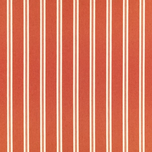 Tiva Fabric - Russet by red striped woven fabric from Romo