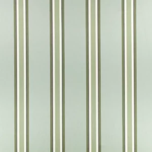 green striped woven fabric from Romo