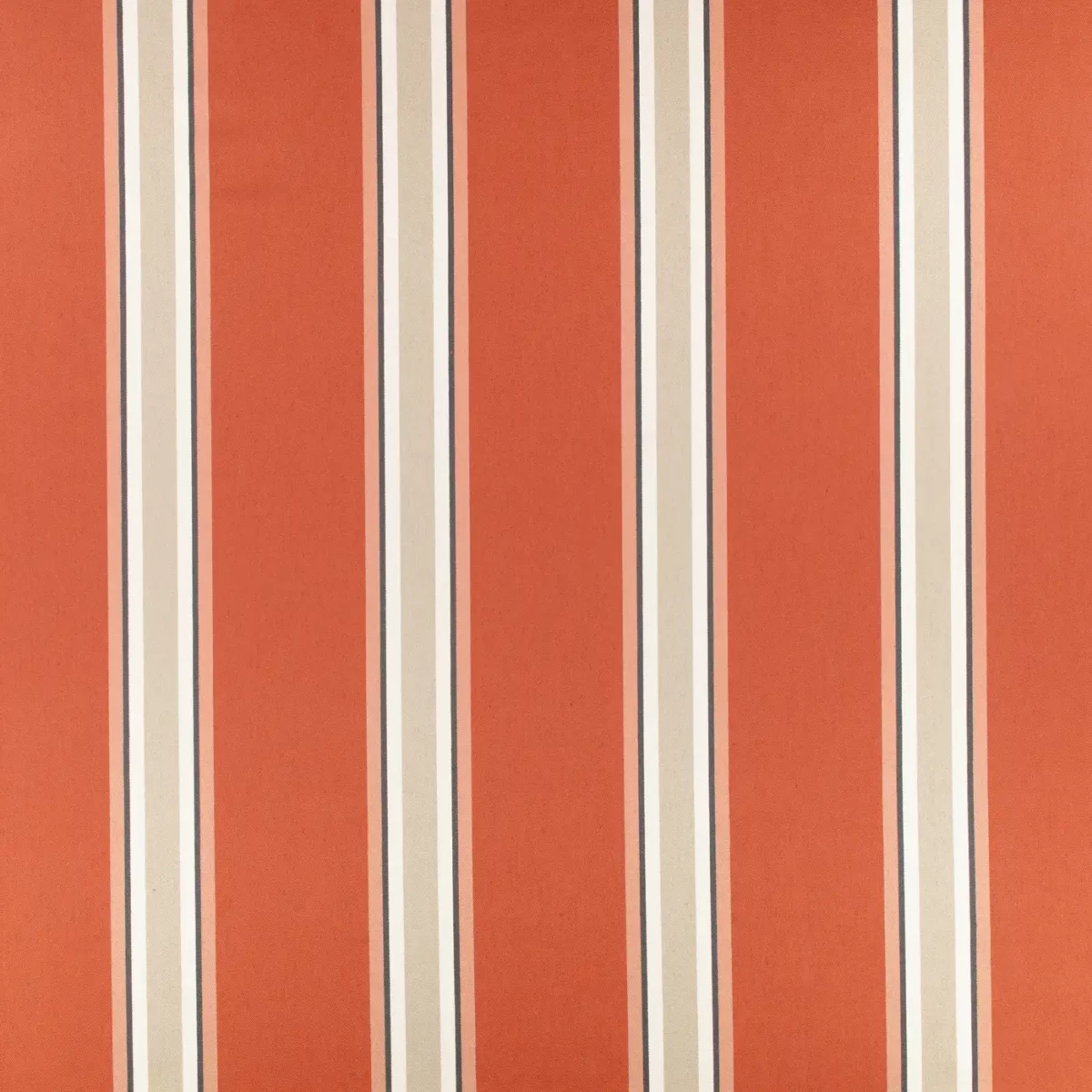 Elson Fabric - Russet by red striped woven fabric from Romo