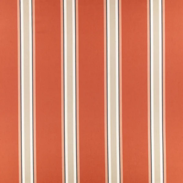 red striped woven fabric from Romo