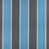 blue striped woven fabric from Romo