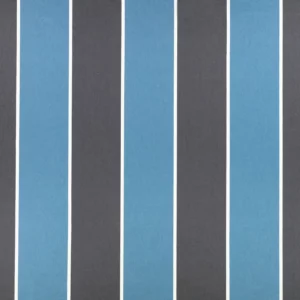 blue striped woven fabric from Romo