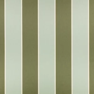 green striped woven fabric from Romo