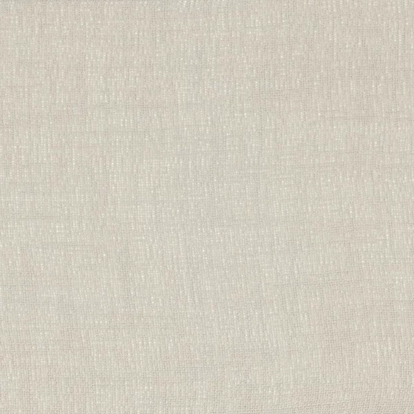 Eole Fabric - Perle by white plain voile-sheer fabric from Camengo