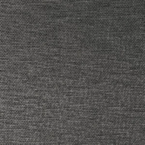 black-grey plain voile-sheer fabric from Camengo