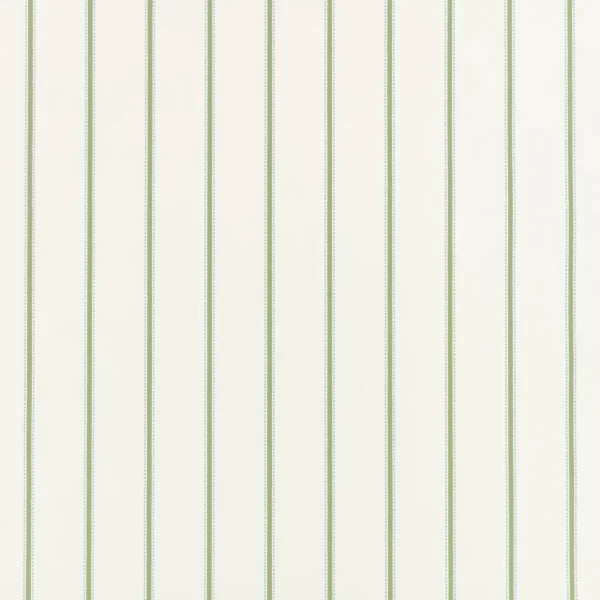 Alma Wallpaper - Aloe by green striped wallpaper from romo