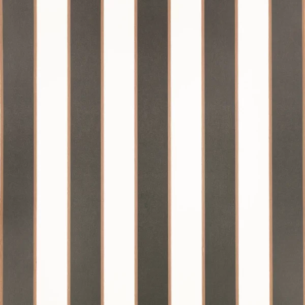 Orsin Wallpaper - Chia by black-grey striped wallpaper from romo