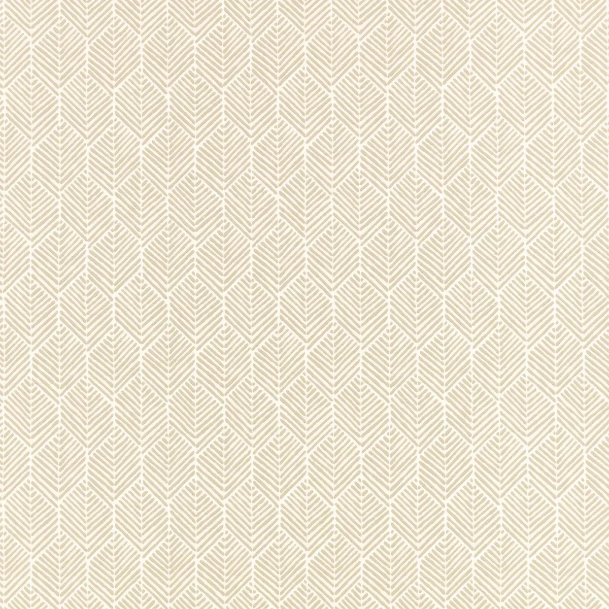 Remi Wallpaper - Oat by neutral geometric wallpaper from romo