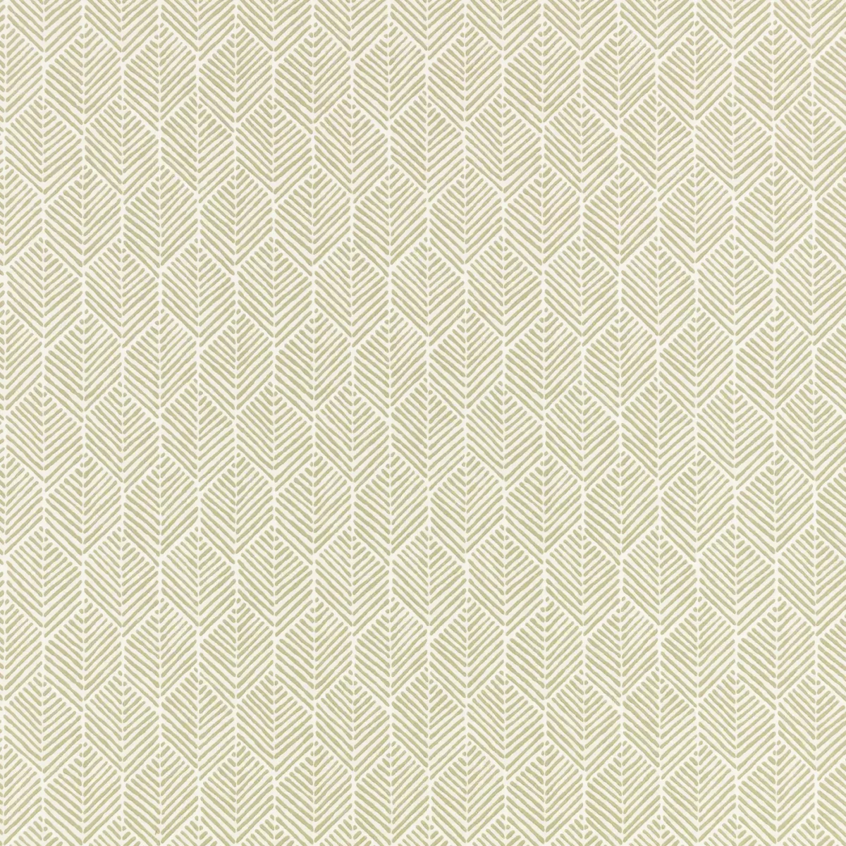 Remi Wallpaper - Caper by green geometric wallpaper from romo
