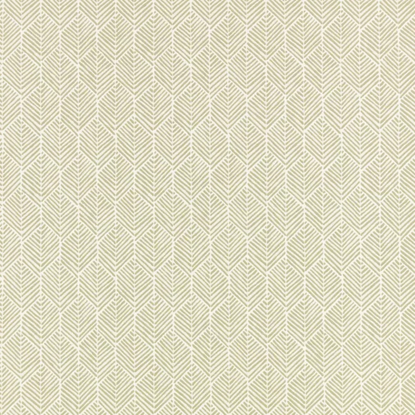 Remi Wallpaper - Caper by green geometric wallpaper from romo