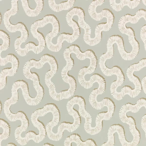 Kezia Wallpaper - Eau de Nil by blue misc wallpaper from romo
