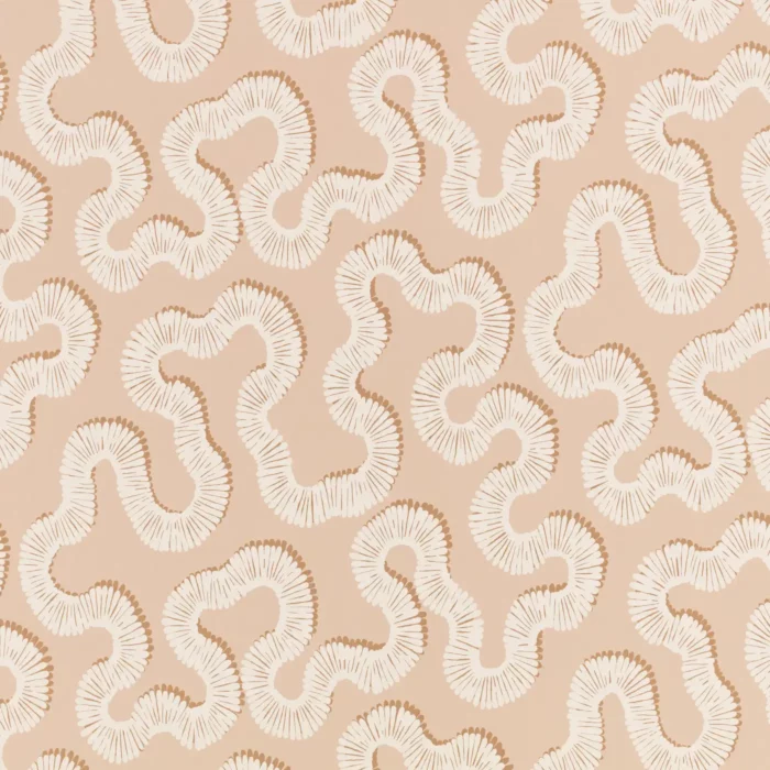 Kezia Wallpaper - Tuscan Pink swatch