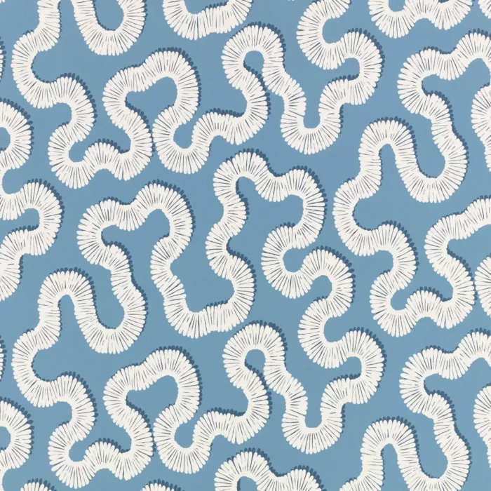 Kezia Wallpaper - Boathouse Blue swatch