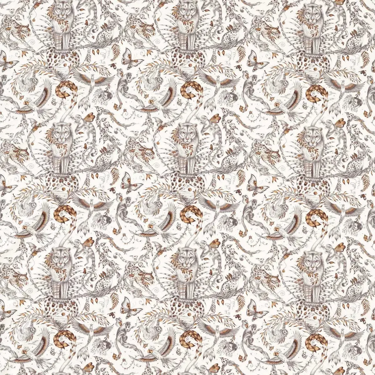 Bosque Dreams Fabric - Bronze by Bosque Dreams Fabric - Bronze from