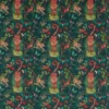 multicolour animal velvet-chenille fabric from Emma Shipley