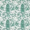 green animal jacquard fabric from Emma Shipley