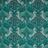 green animal jacquard fabric from Emma Shipley